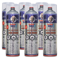 Spraymax 3680600 1K Uni Prime Gray High Build Primer Filler 14.1 oz. (6 Pack)
