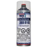 SprayMax 3680103 Matte Black 1K Trim Paint Aerosol (10.5 oz)