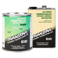 Transtar 6161 2K Epoxy Black Primer Sealer/Groundcoat Kit w/ Activator (Gallon)