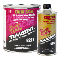 Transtar 6221 Kwik Seal 2K White Urethane Sealer Kit w/ Activator (Gallon)
