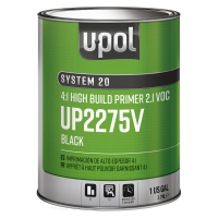 U-POL 2275V 2.1 VOC Black High Build Primer (Gallon)