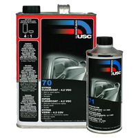 USC 70-1 2.1 U.S. Chemical VOC Hyper Clearcoat Kit w/ Activator (Gallon)