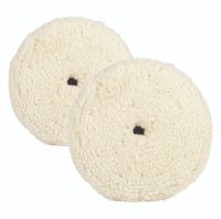 Wizards 11203 50/50 Blended Wool Cutting Pad 7 in. (2 Pack)