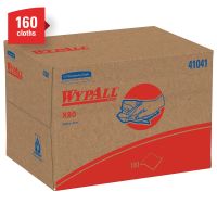 WypAll 41041 X80 Series Hydroknit Brag Box Shop Cloth (160 Sheets)