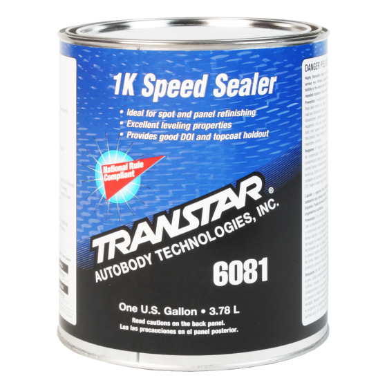 Transtar 6081 1K Speed Light Gray Acrylic Sealer (Gallon)