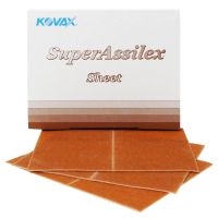 Assilex Brown 170mm x 130mm Dry Sanding Sheets Grade K-240 (25/Box)