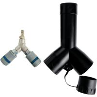 3M 29920 FESTOOL IAS Double Y-Piece Adapter for Select Dust Extractors