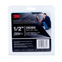 3M Automotive Acrylic Plus Attachment Tape Black 45 mil (1/2 in x 5 yd)
