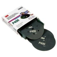 3M 34403 Hook & Loop Flexible Dust Free P400 Grit 6 in. Sanding Disc (25/Pack)