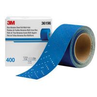 3M 36196 321U Series Multi-Hole 400 Grit 2-3/4 in. x 13 yd Abrasive Sheet Roll