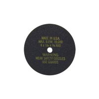 AES Industries 3817-100 4 in. 60 Grit 3/8 Hole Cut-Off Wheel