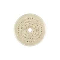 AES Industries K-154 4 in. Diameter Cotton Buffing Wheel