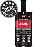 SEM 40887 Dual-Mix White Rigid Plastic Repair Material (7 oz.)