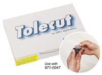 Tolecut Touch Up Yellow Stickon Dry Sanding Sheets Grade K-800 (25/Box)