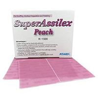 Super Assilex Peach Super-Tack Dry Sanding Sheets Grade K-1500 (25/Box)