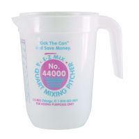 4 Quart Paint Mixing Pitchers w/ Ratio Markings (6 ct)