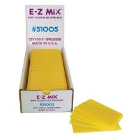 5 inch Plastic Auto Body Filler/Glaze Spreaders (100 ct)
