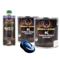 House Of Kolor C2C-BC04 Stratto Blue Metallic Basecoat 2 Quart Kit + Med Reducer