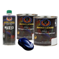 House Of Kolor C2C-KBC04 Oriental Blue Kandy Basecoat 2 Quart Kit + Slow Reducer