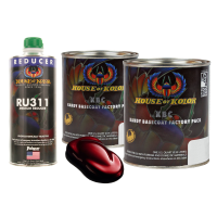 House Of Kolor C2C-KBC11 Apple Red Kandy Basecoat 2 Quart Kit + Medium Reducer