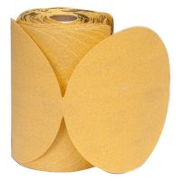 Gold Reserve Sanding Disc Roll 6 in P220 Grit PSA (100 ct)