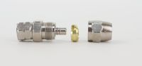 Reusable Straight Hose Connector 1/4 in NPS