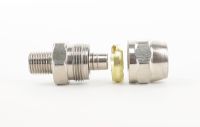 Reusable Straight Hose Connector 1/4 in MNPT