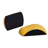 6 in. Hook & Loop Hand Sanding Block for Round Discs