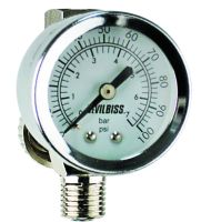 High Output Air Adjusting Valve with Gauge