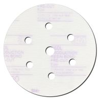 3M 01071 Hook and Loop White 6 in. 600 Grit Dust Free Abrasive Disc (100 Discs)