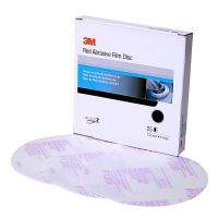 3M Red Abrasive Hookit Film Disc 6 inch P1200 (25 Discs/Box)