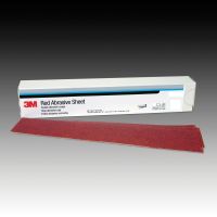 Red Abrasive Stikit 2.75 in X 16.5 in. 80 Grit Sanding File Sheet (25/Box)