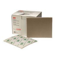 3M 02600 Gray L 1200/1500 Grit Micro Fine Grade Softback Sanding Sponge (20 ct)