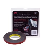 Automotive Acrylic Plus 60 mil Black Attachment Tape (7/8 in. X 10 yd.)