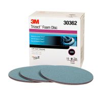 3M Trizact Hookit 3 in. 5000 Grit Foam Disc (15/Box)