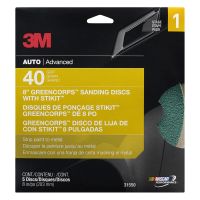 Stikit 40 Grit 8 in. Sanding Disc Disc (5/Pack)