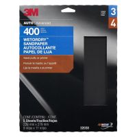 Wetordry 400 Grit 9 x 11 in. Sanding Abrasive Sheet (5/Box)