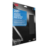 Wetordry 220 Grit 9 x 11 in. Sanding Abrasive Sheet (5/Box)