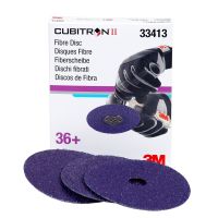 Cubitron Ii Abrasive Fibre Disc 5 in X 7/8 in (125mm X 22mm) 36+ Grade
