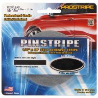 Prostripe R21202 High Performance Black Solid Striping Tape 40 ft x 1/4 in