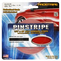 Prostripe R21230 High Performance Tomato Red Solid Striping Tape 40 ft x 1/4 in