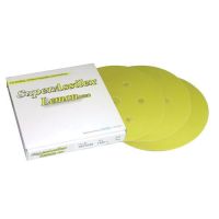 Super Assilex Lemon 6 in. Super-Tack 7 Hole Dry Sanding Discs Grade K-800 (25/Box)