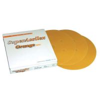 Super Assilex Orange 6 in. Super-Tack 7 Hole Dry Sanding Discs Grade K-1200 (25/Box)