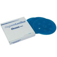 Super Assilex Ocean 6 in. Super-Tack 7 Hole Dry Sanding Discs Grade K-360 (25/Box)