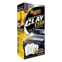Meguiar's G191700 Smooth Surface & Quik Detailer Clay Kit