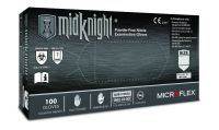 Midknight Disposable Nitrile Exam Gloves - Medium (100/Box)