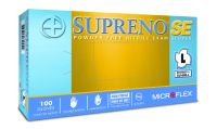 Supreno SE Durable Heavy-Duty Coverage Nitrile Exam Gloves - Large (100/Dispenser)