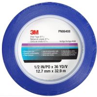 3M Vinyl Tape 471+ 1/2 in x 36 yd (1 Roll)