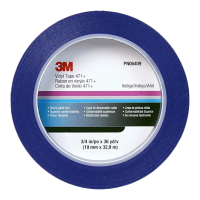 3M Vinyl Tape 471+ 3/4 in x 36 yd (1 Roll)