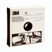 3M 19782 1 in. x 20 yd P80 Grit Medium Grade Utility Cloth Roll